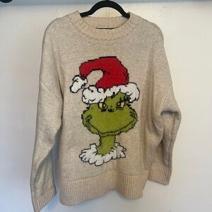Comfy Christmas Grinch Sweater - American Eagle Christmas Sweater